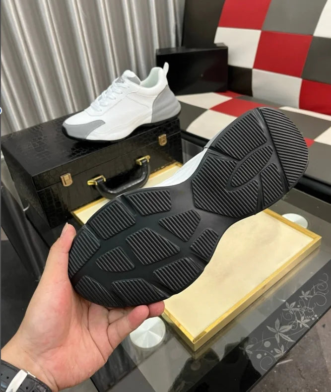 2025 Spring Summer New Men's Sports Casual Shoes Wide Version Breathable Fashion Trend Shoes
