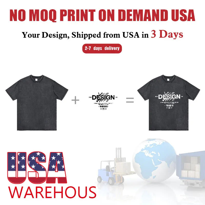 Custom Men's Hot Sell Summer 100% Cotton Vintage T Shirt High Weight Street Style Short Sleeves for Men