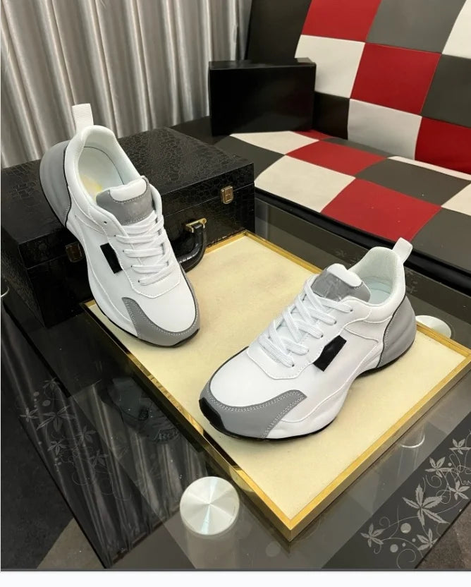 2025 Spring Summer New Men's Sports Casual Shoes Wide Version Breathable Fashion Trend Shoes