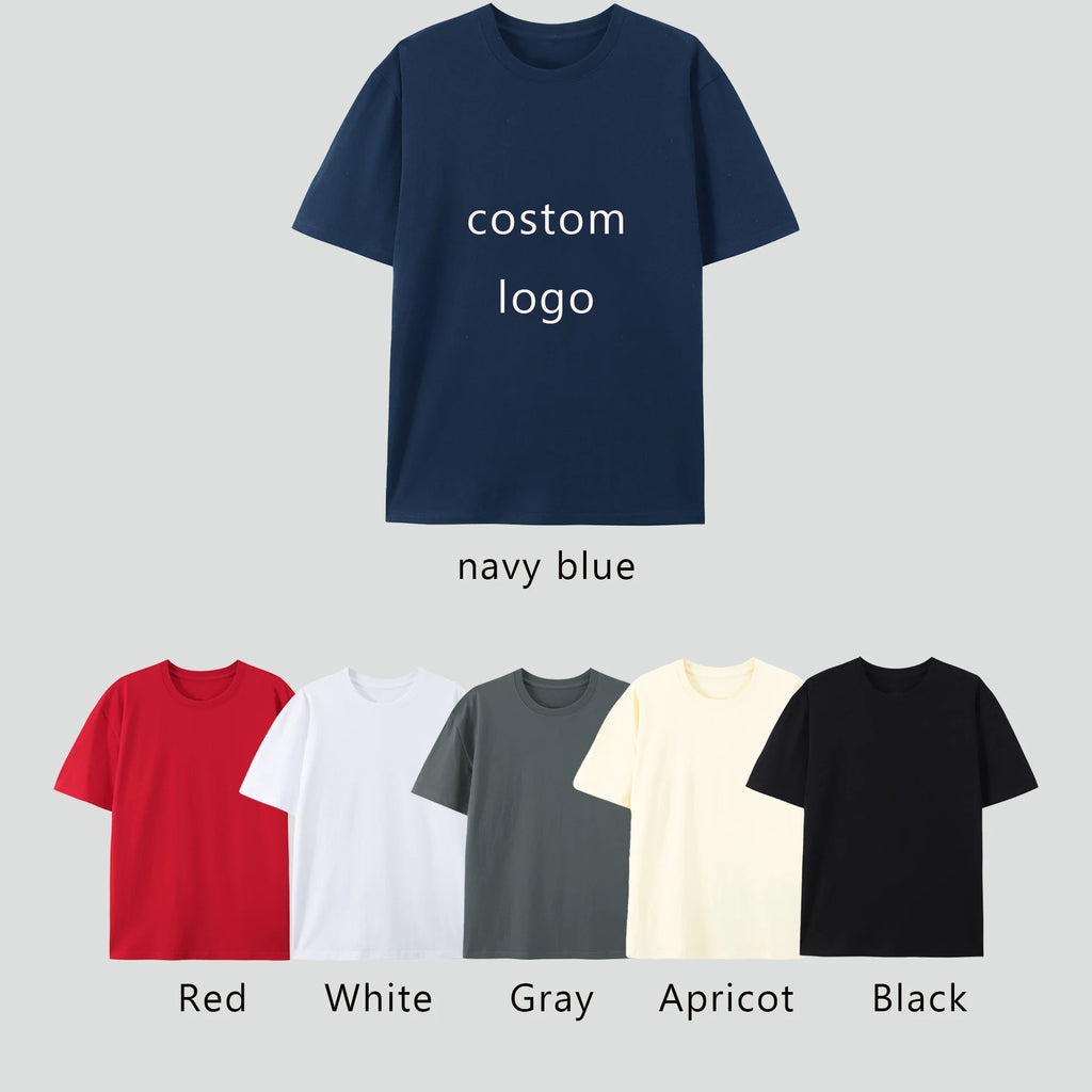 Men's US Stock Cotton T Shirt Festival Gift American Trend Comfort Outfit
