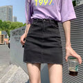 Jeans Skirts for Women High Waist Chorts Pants Woman Denim Skirt Sexy Coquette A Line Stylish Clothing Trend 2025 Aesthetic V